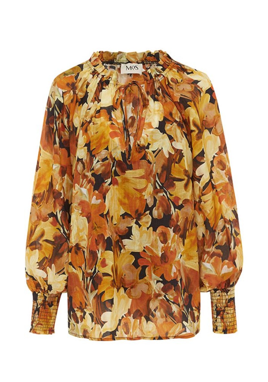 Blouses MOS The Label | Golden Fall Blouse Golden Fall Print