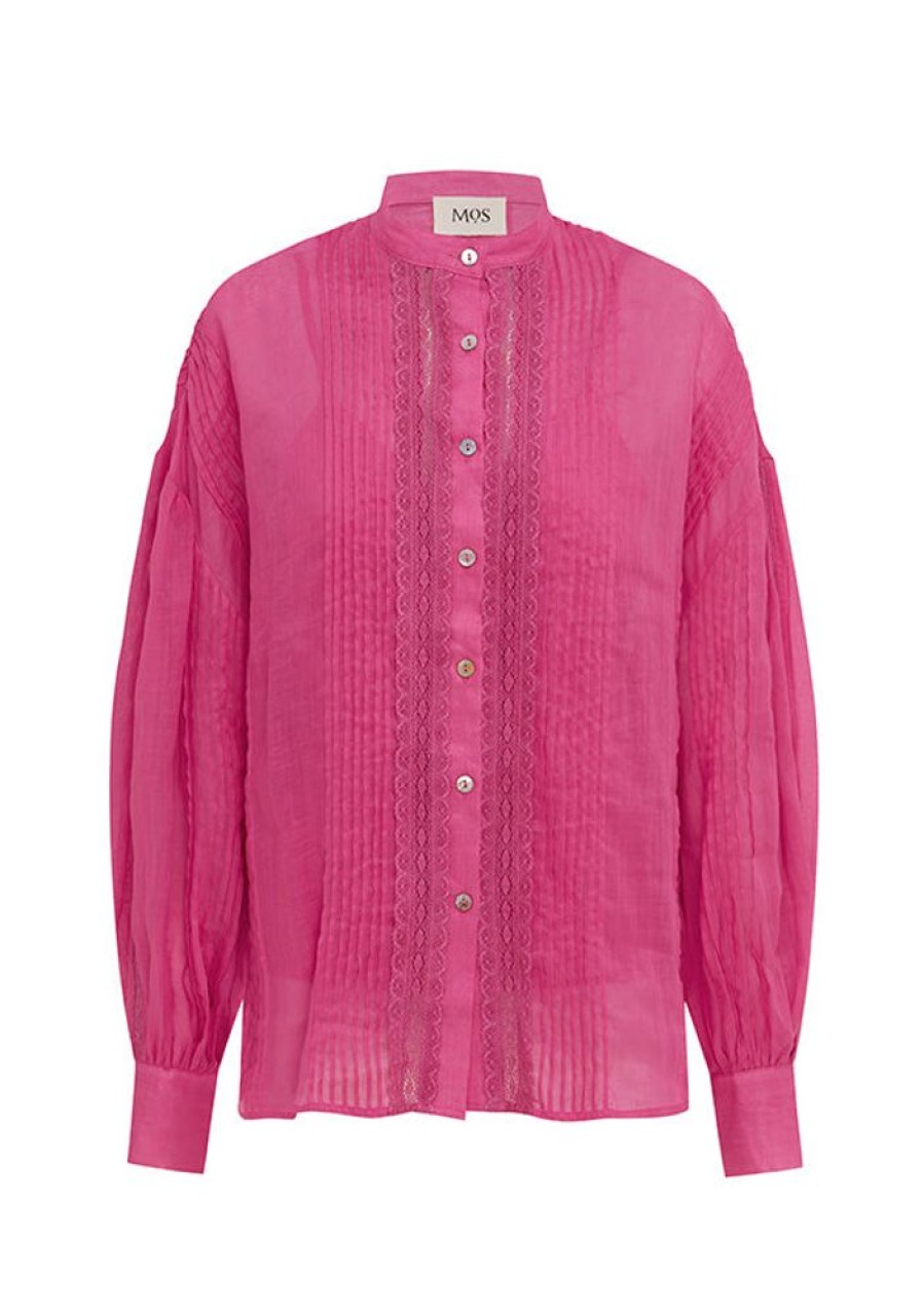 Blouses MOS The Label | Anastasia Blouse Cerise