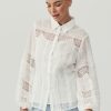 Blouses MOS The Label | Layla Blouse Ivory