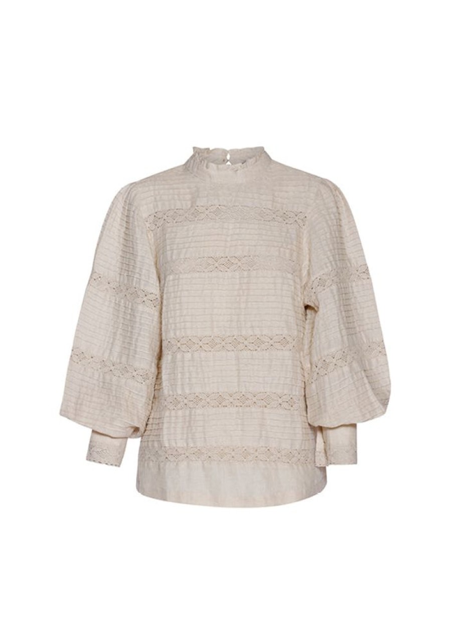 Blouses MOS The Label | Outlaw Blouse Sand