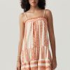 Dresses MOS The Label | Carina Mini Dress Orange Stripe