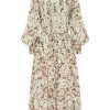 Dresses MOS The Label | Winter Garden Party Midi Dress Winter Garden Print