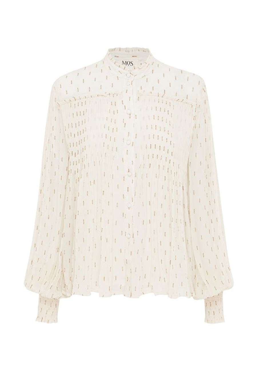 Blouses MOS The Label | Abloom Blouse Ivory