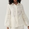 Blouses MOS The Label | Gina Blouse Ivory