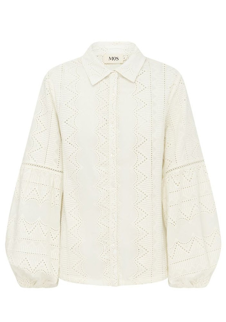 Blouses MOS The Label | Gina Blouse Ivory