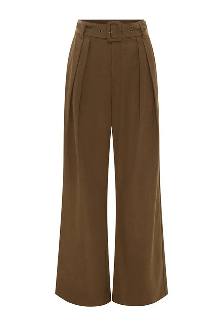 Bottoms MOS The Label | Heirloom Pants Truffle