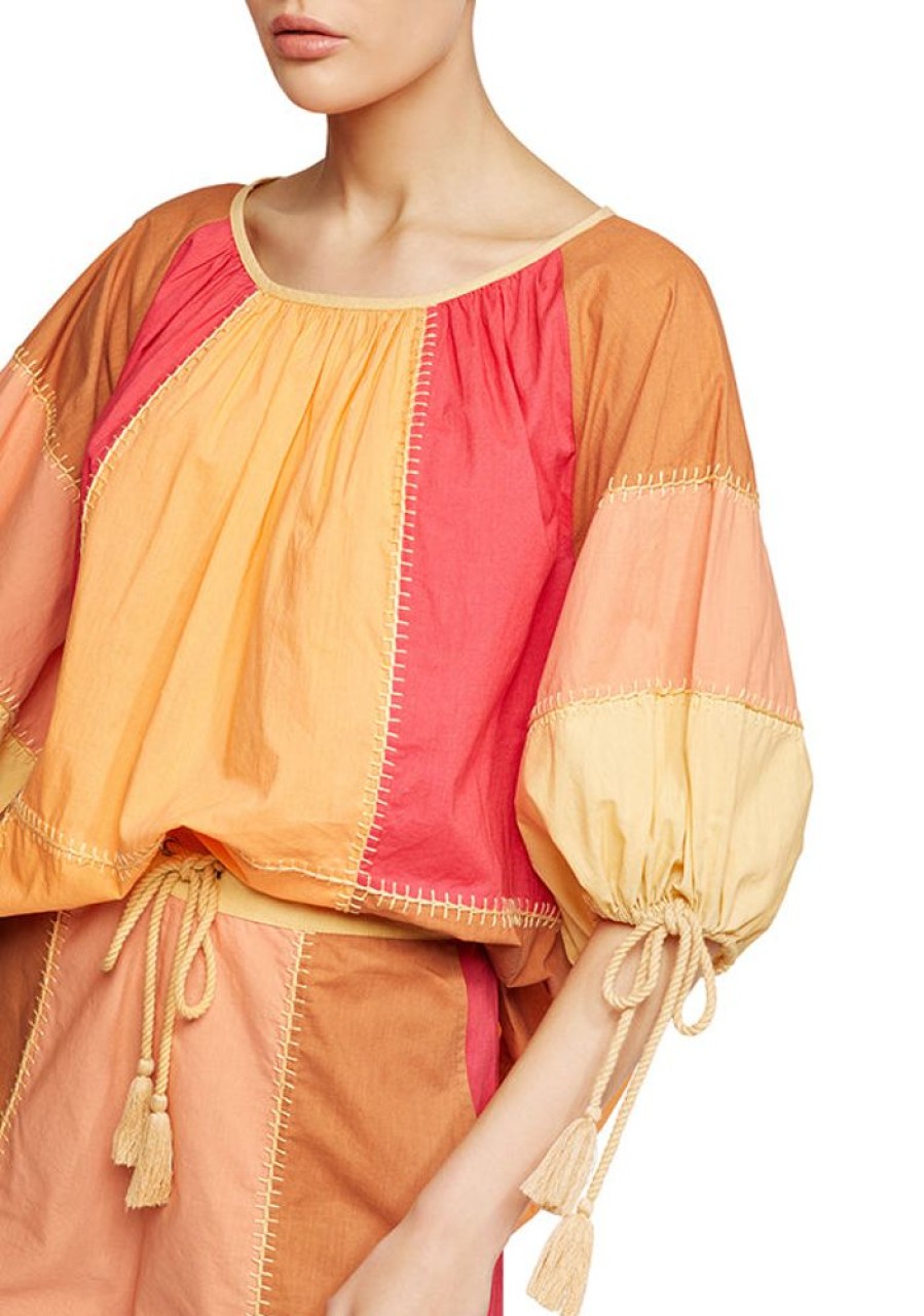 Blouses MOS The Label | Sand Dunes Blouse Patchwork