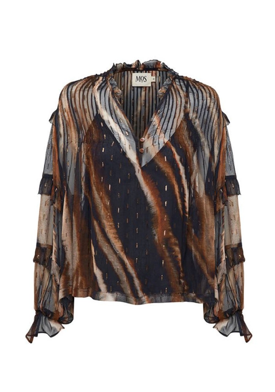 Blouses MOS The Label | Terrain Blouse Terrain Print