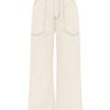 Denim MOS The Label | Waterlily Denim Pants Ivory