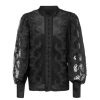 Blouses MOS The Label | Victoriana Lace Blouse Black