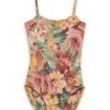 Mini Mos MOS The Label | Into The Garden Mini Mos Bodysuit Into The Garden Print