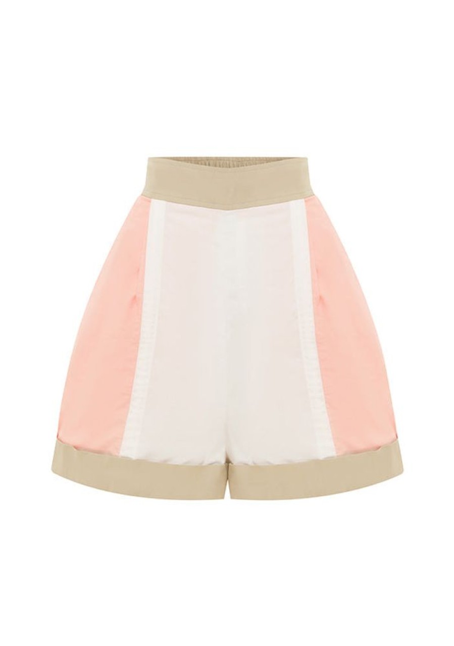 Bottoms MOS The Label | Kassia Shorts Colour Block