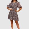 Dresses MOS The Label | Prairie Mini Dress Prairie Print