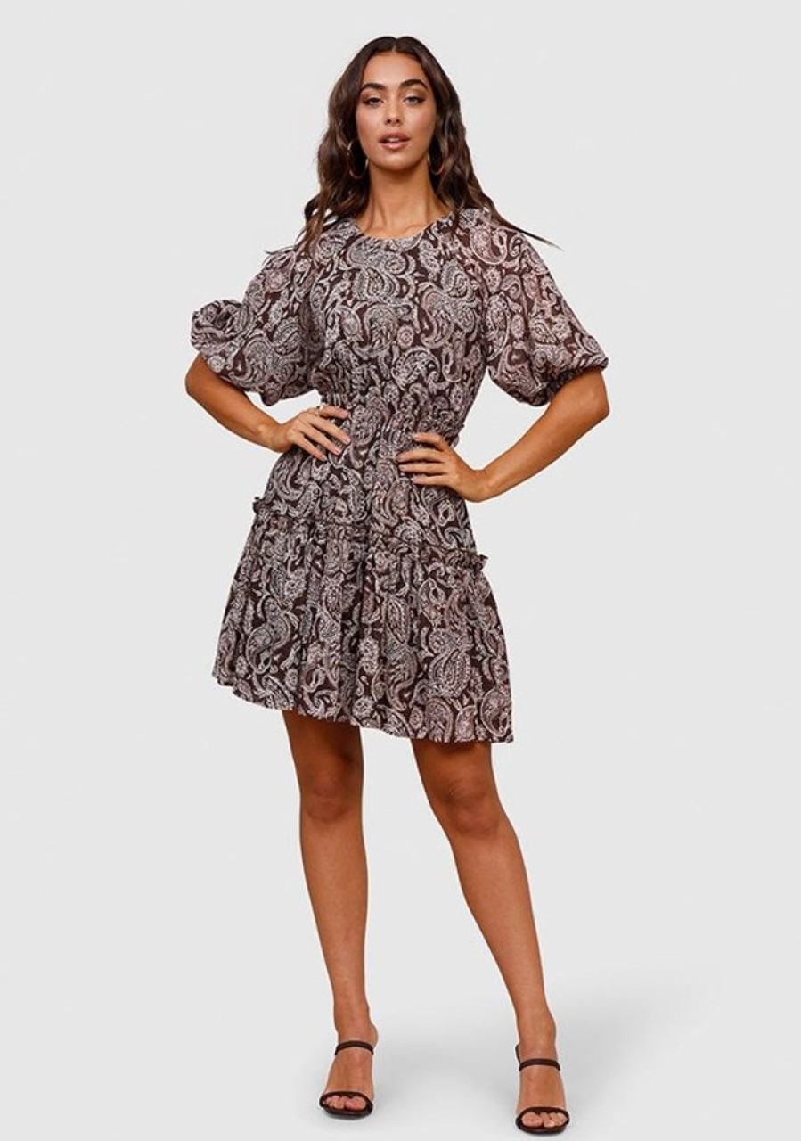 Dresses MOS The Label | Prairie Mini Dress Prairie Print