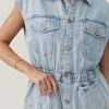 Denim MOS The Label | Lucia Denim Vest Blue Wash