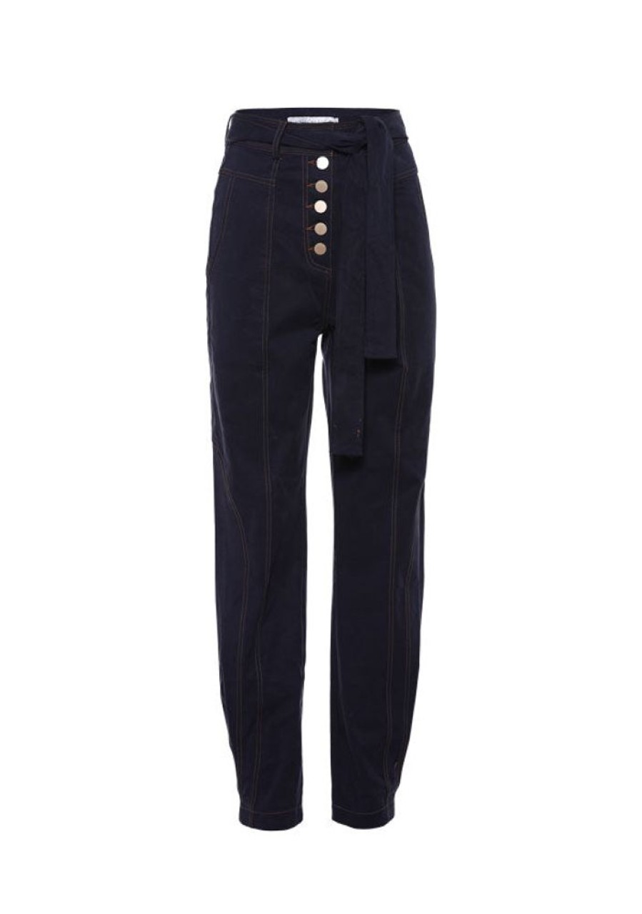 Bottoms MOS The Label | Eclectic Pants French Navy