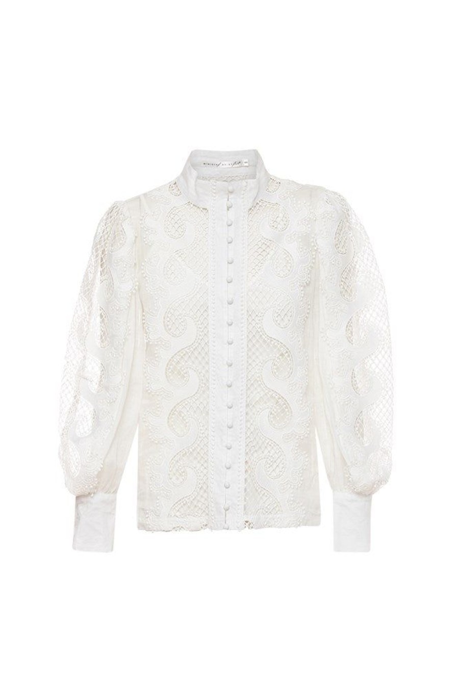 Blouses MOS The Label | Victoriana Lace Blouse Ivory