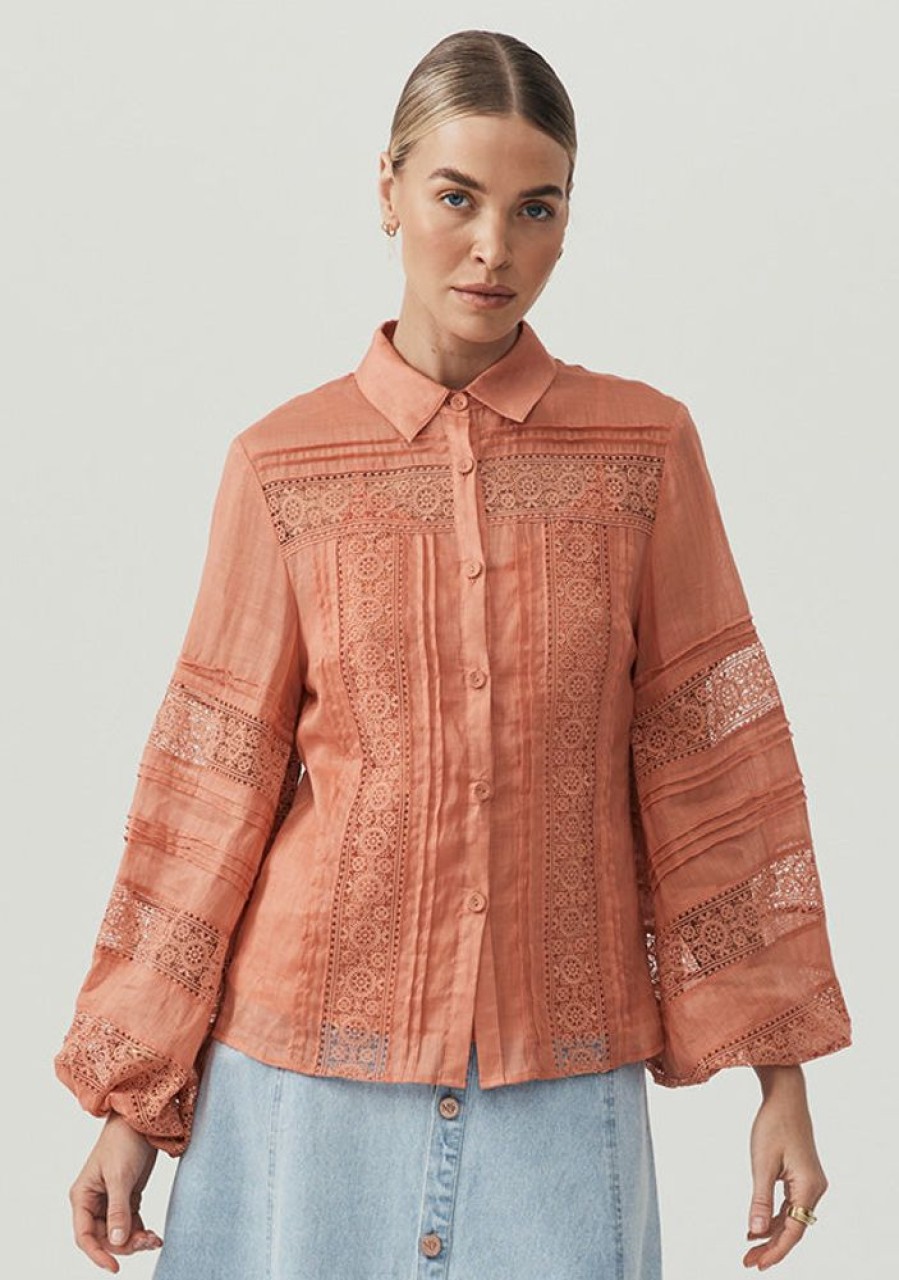 Blouses MOS The Label | Layla Blouse Sundial