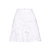 Bottoms MOS The Label | Wild Bloom Embroidery Mini Skirt Ivory