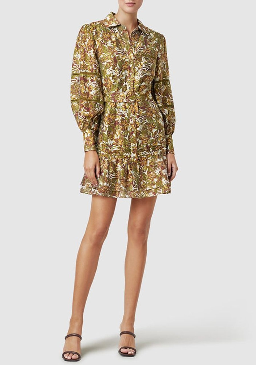 Dresses MOS The Label | Floral In Disguise Mini Dress Floral In Disguise Print