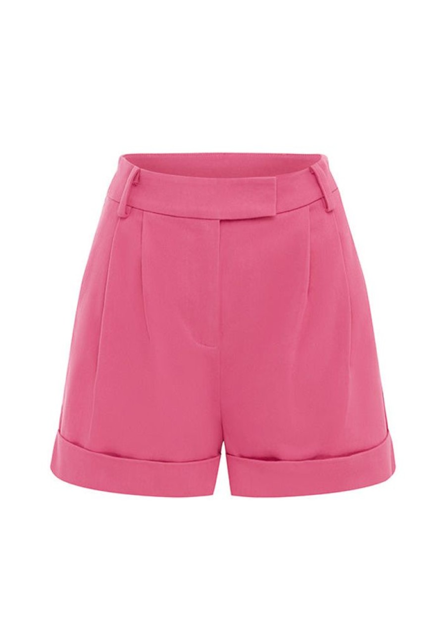 Bottoms MOS The Label | Thalia Shorts Cerise