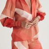 Blouses MOS The Label | Circe Blouse Coral Stripe