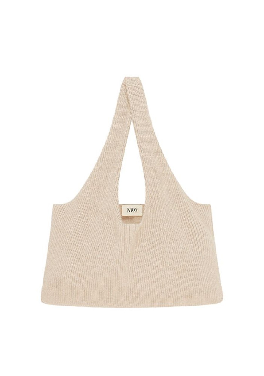 Accessories MOS The Label | Wistful Knit Bag Sand