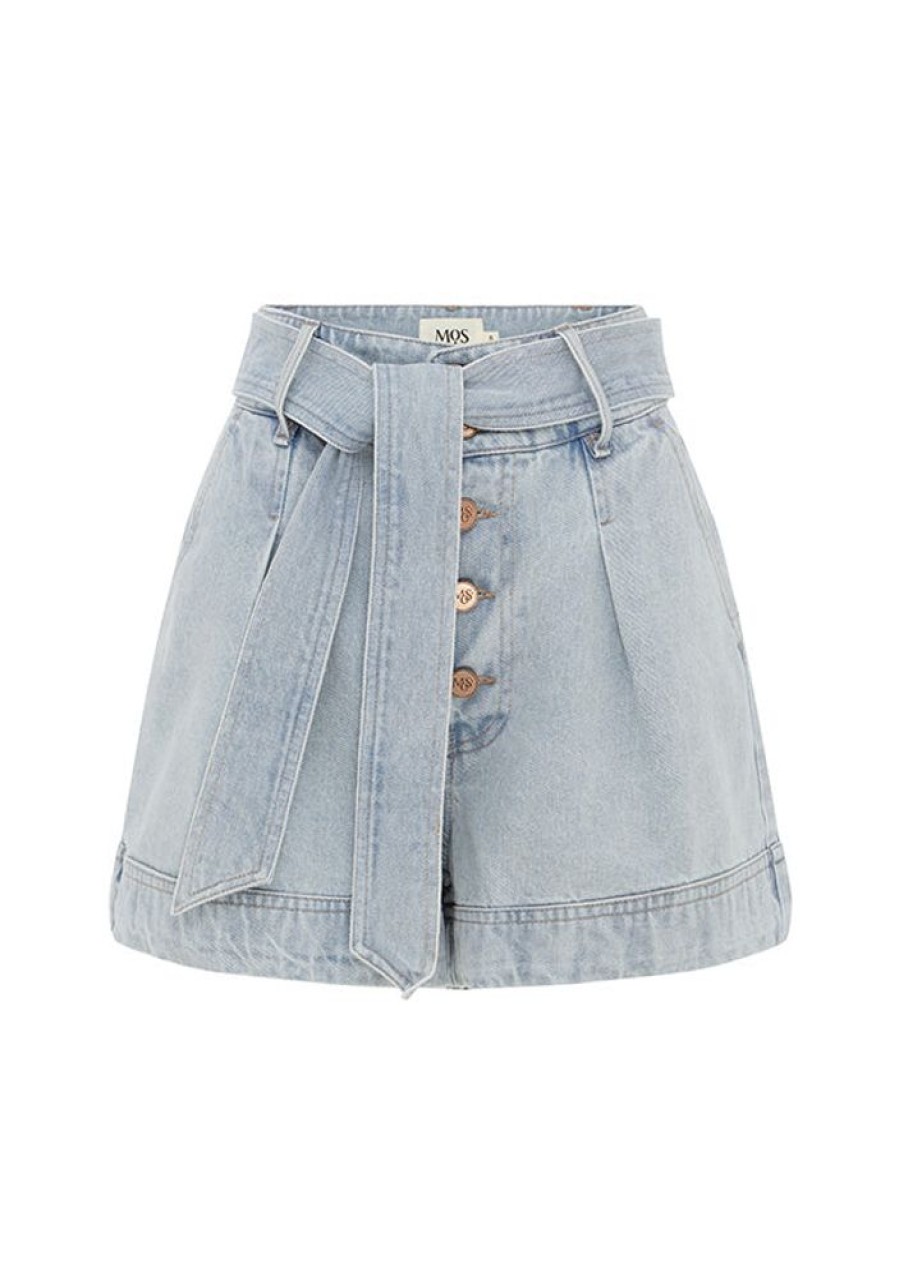 Denim MOS The Label | Lucia Denim Shorts Blue Wash