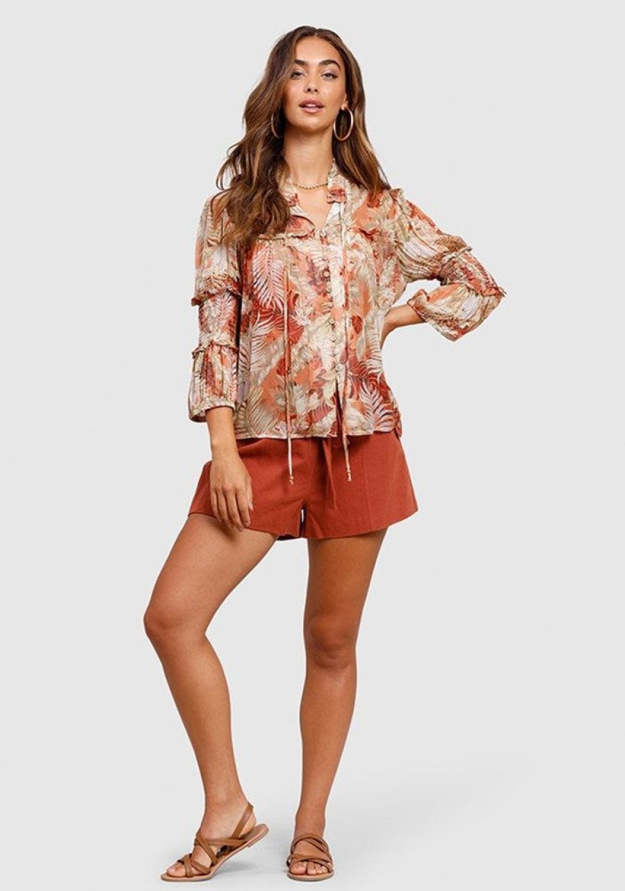 Blouses MOS The Label | Cabana Resort Blouse Cabana Resort Print