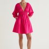 Dresses MOS The Label | Xenia Mini Dress Cerise