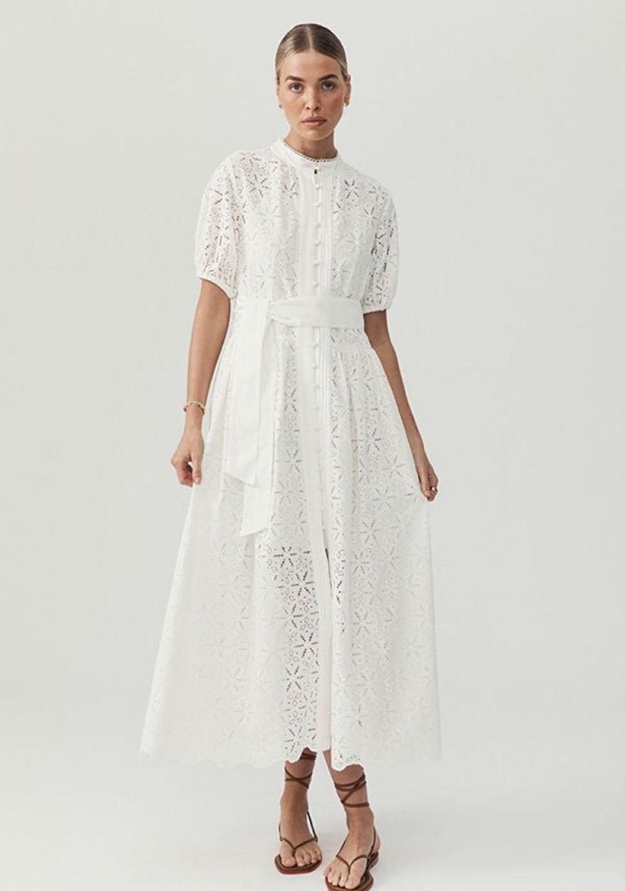 Dresses MOS The Label | Sara Midi Dress Ivory