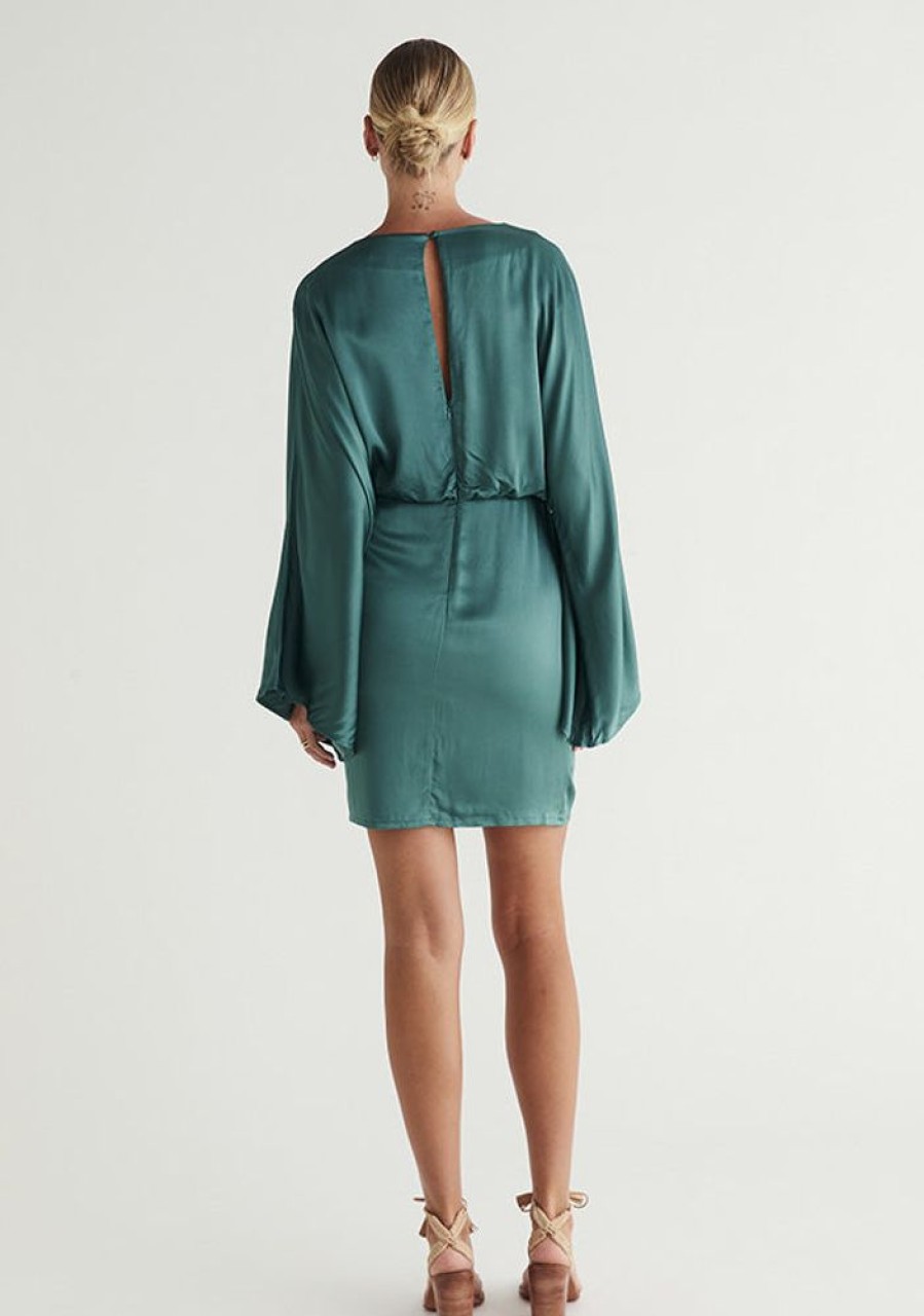 Dresses MOS The Label | Calista Mini Dress Pine