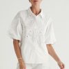 Blouses MOS The Label | Helia Blouse Ivory