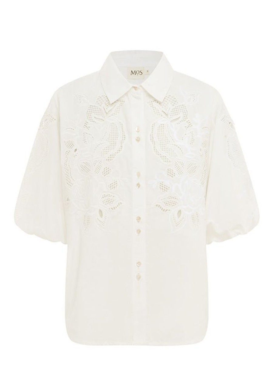 Blouses MOS The Label | Helia Blouse Ivory